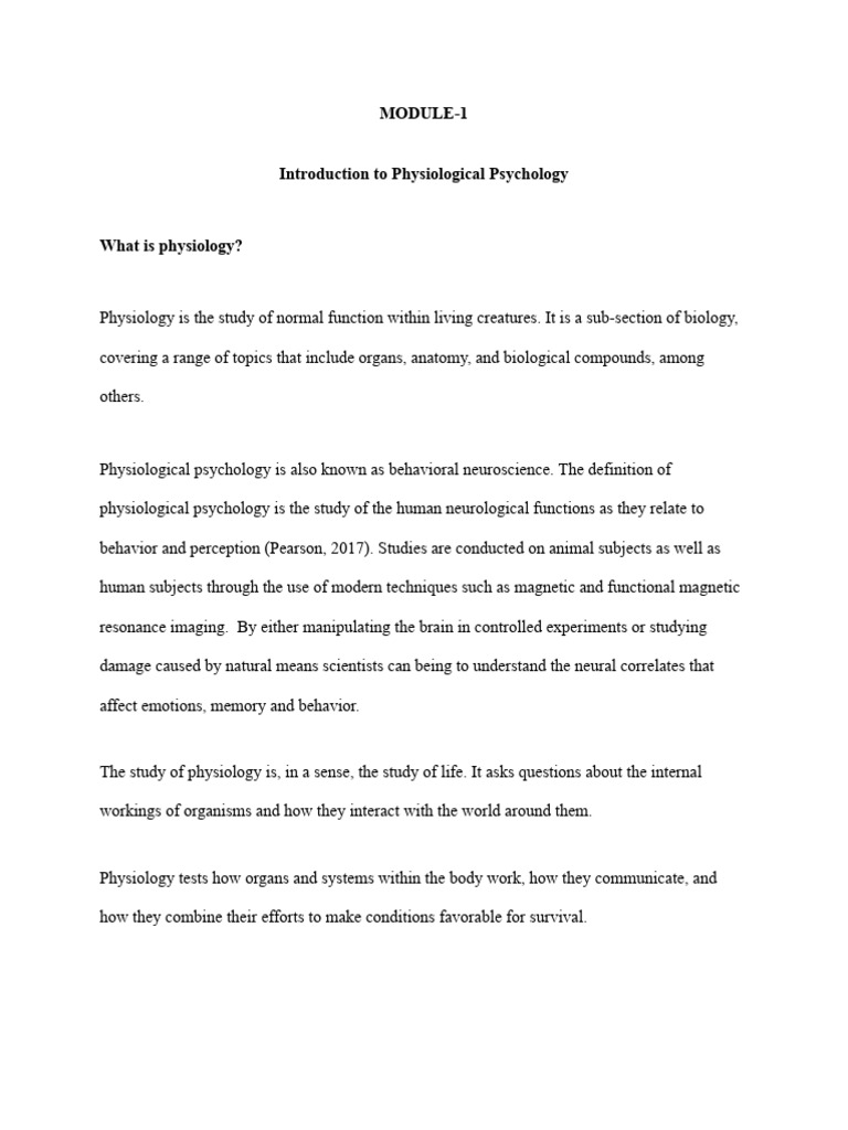 WHAT IS PHYSIOLOGICAL PSYCHOLOGY SIMPLE DEFINITION visual data 4