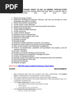 Third Rock PMP Cheat Sheet Overview | PDF | Scrum (Software Development ...