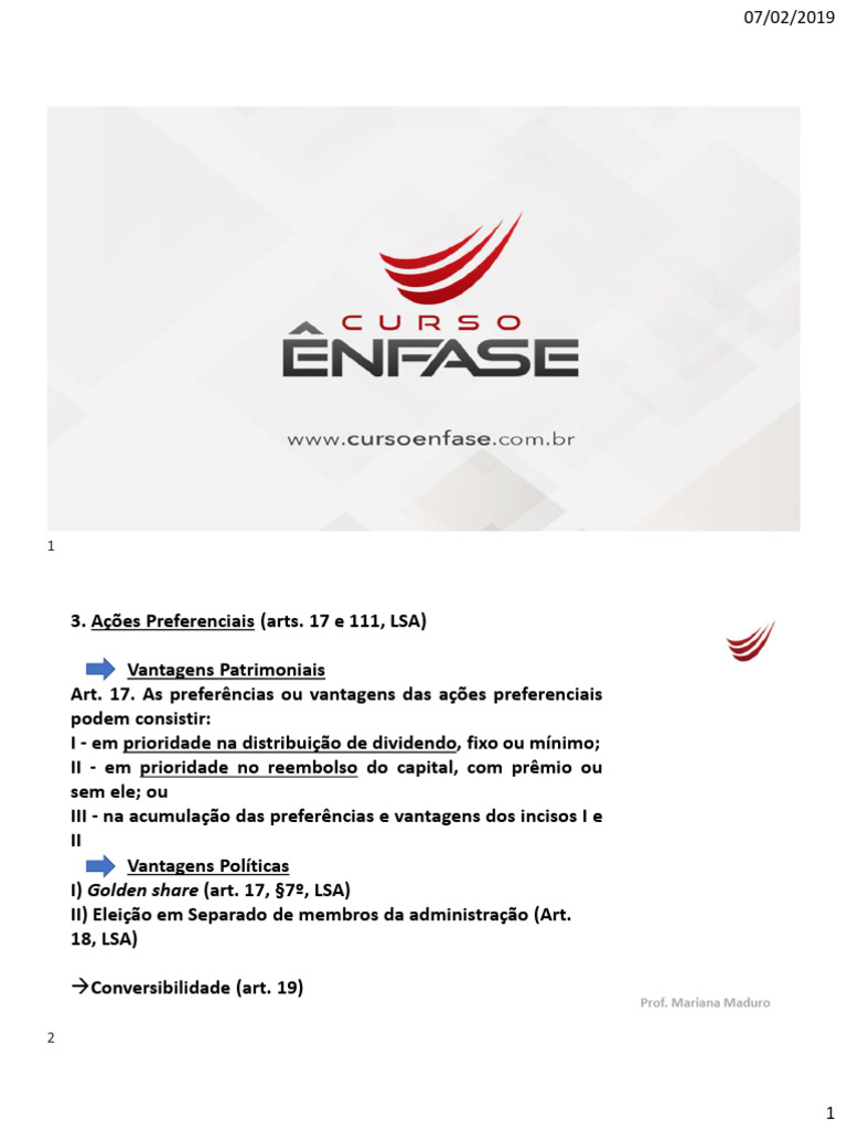 Material 20aula32 20 - 20A C3 A7 C3 A3o 20preferencial 20 | PDF ...