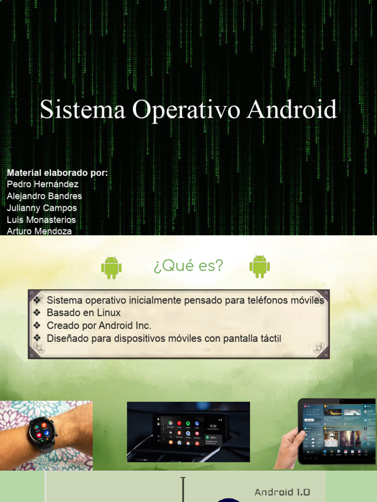 Sistema Operativo Android | PDF