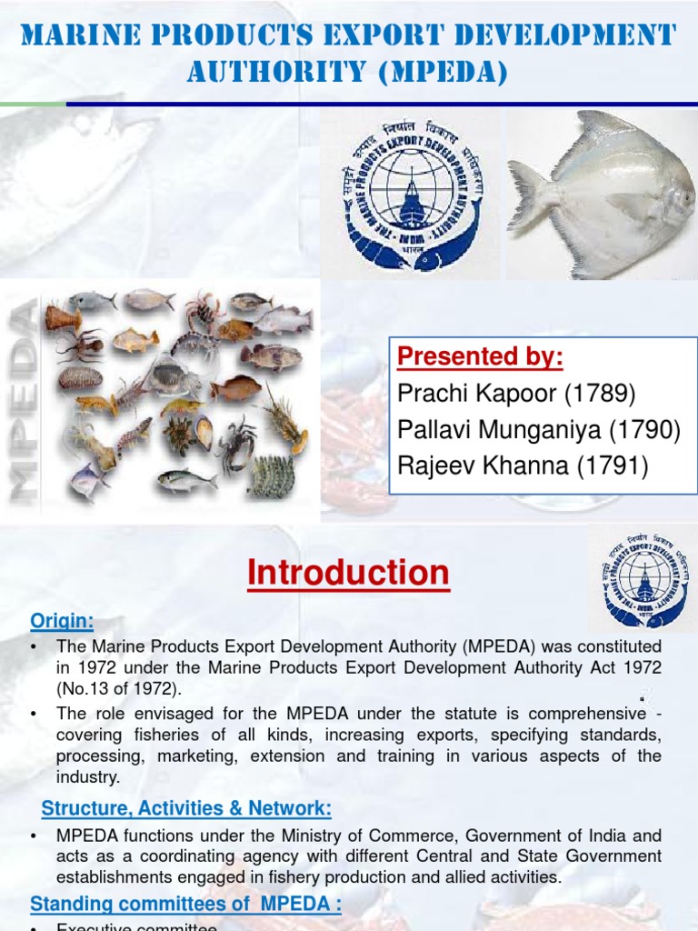 MPEDA Aquaculture Fish And Humans