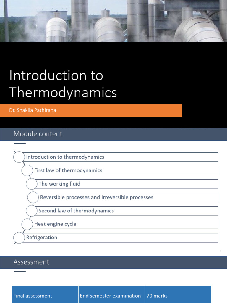 Introduction to Thermodynamics Concepts | PDF | Heat | Thermodynamics