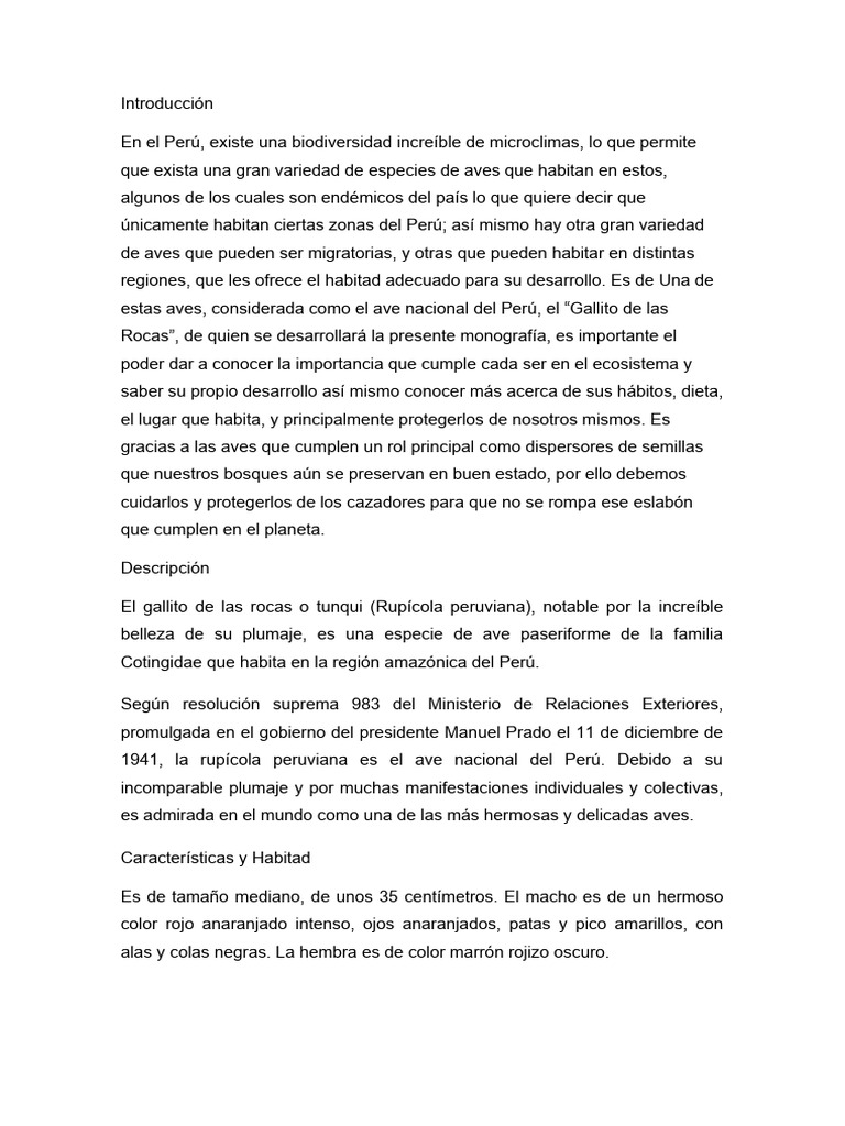 Ingles Pdf Aves Zoología