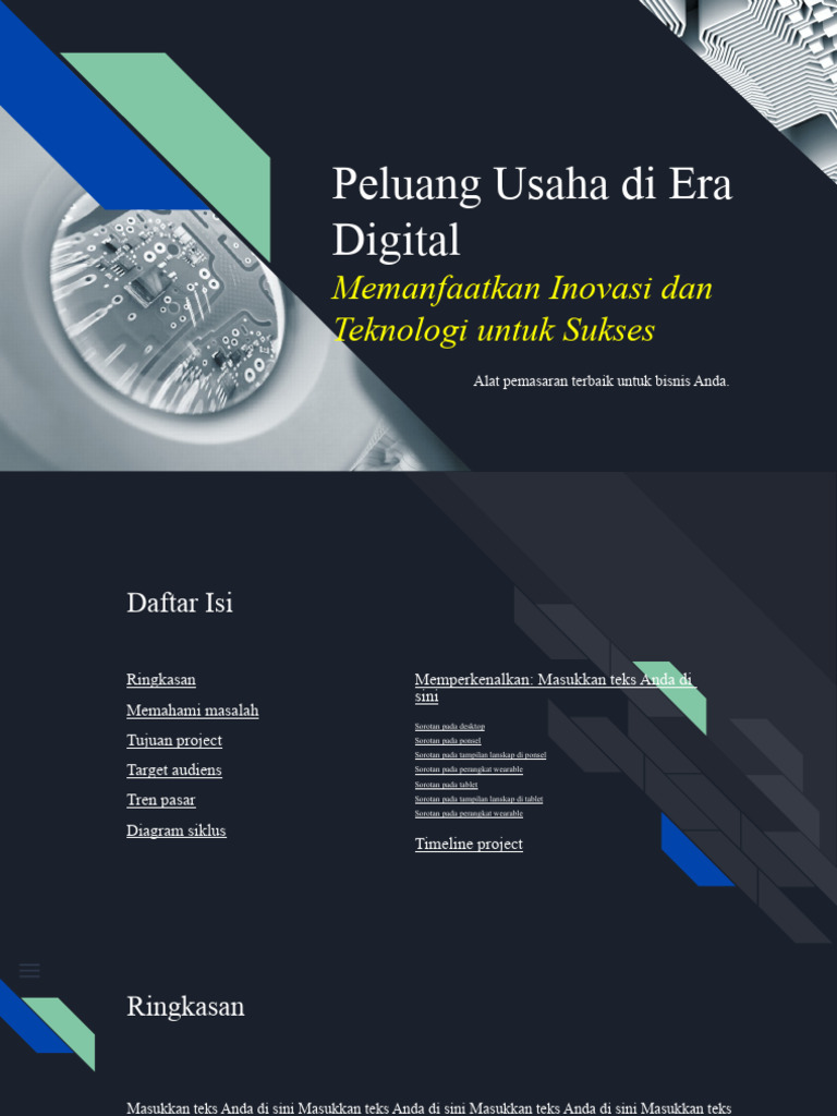 Peluang Usaha Di Era Digital Pdf