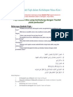 Aplikasi Qaidah Fiqh Dalam Kehidupan Masa Kini