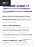 Digitalisation et Transformation Numérique | PDF | Scanner ...