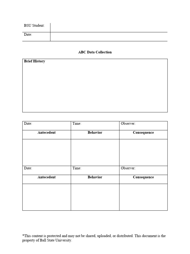 Abc data collection pdf psychology behavioural sciences