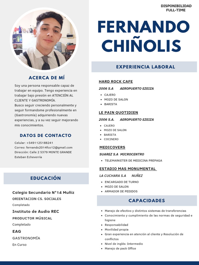 Modelo de CV | PDF
