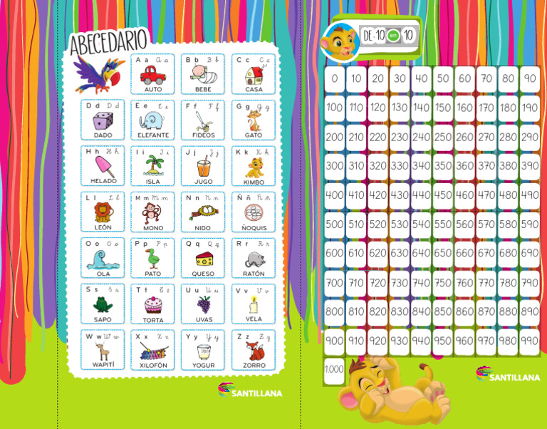 ABC y Números de 10 en 10 | PDF | Hogar, jardinería y bricolaje
