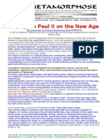 New Age-Pope John Paul II