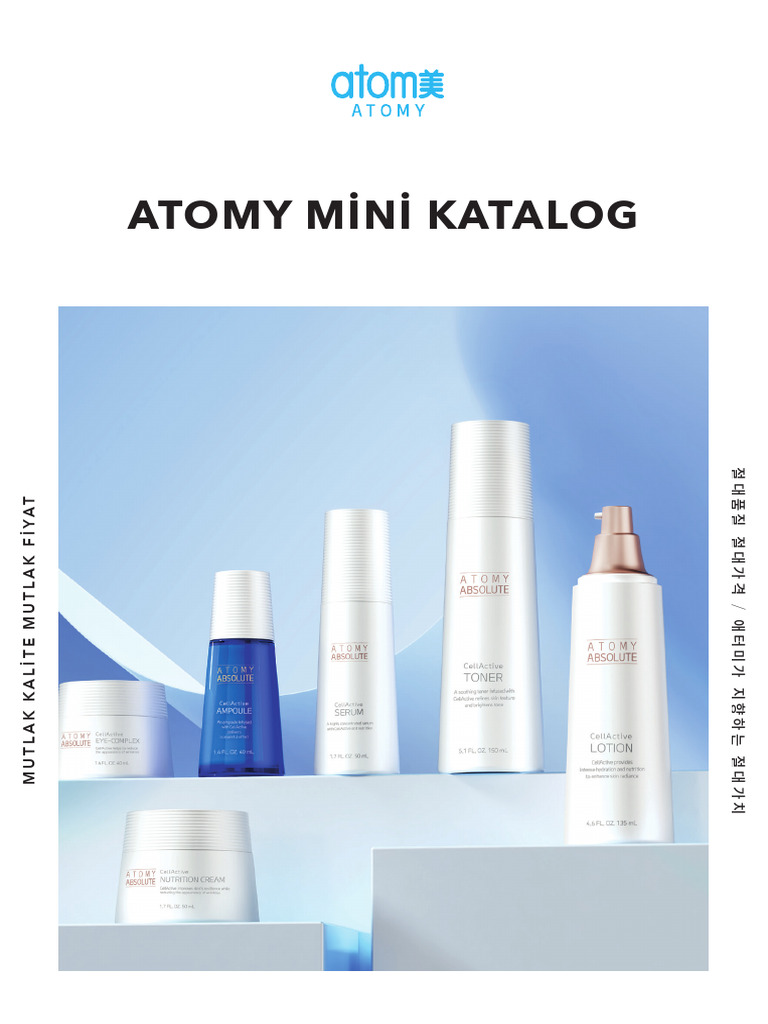 Atomy catalogs PDF