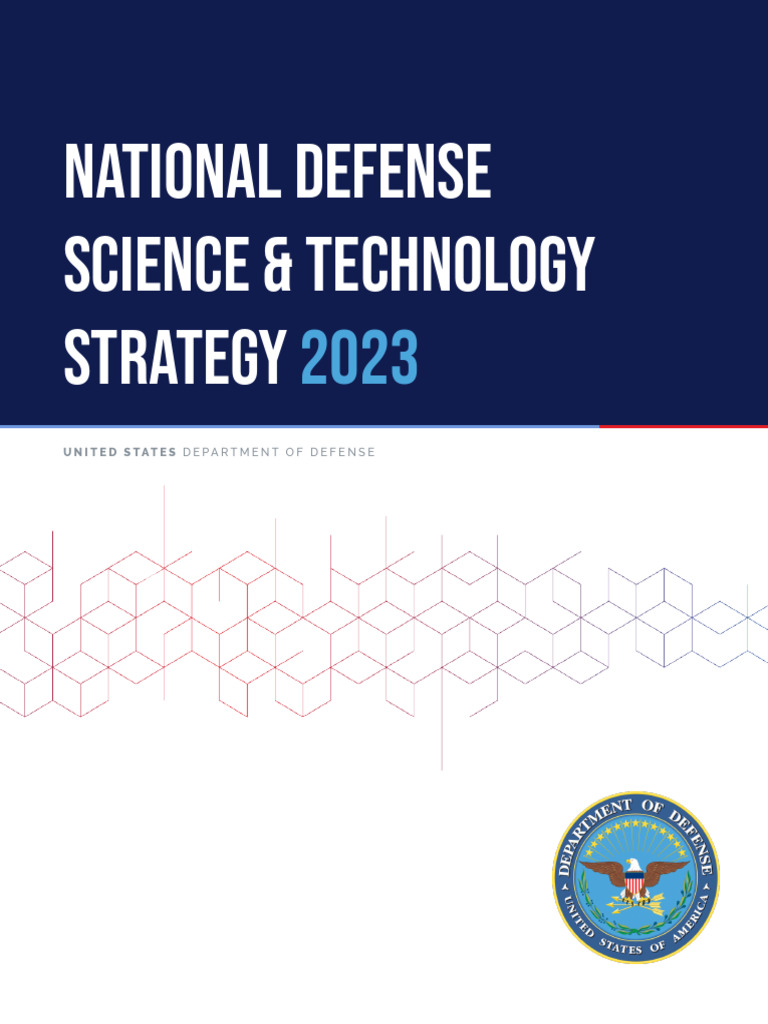 2023 National Defense Science Strategy | PDF | Innovation | Security