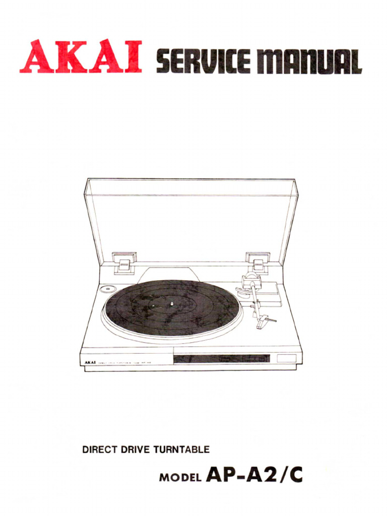Levier De Commande Pour Platine Vinyle Akai AP-001C – Pièce D'occasion