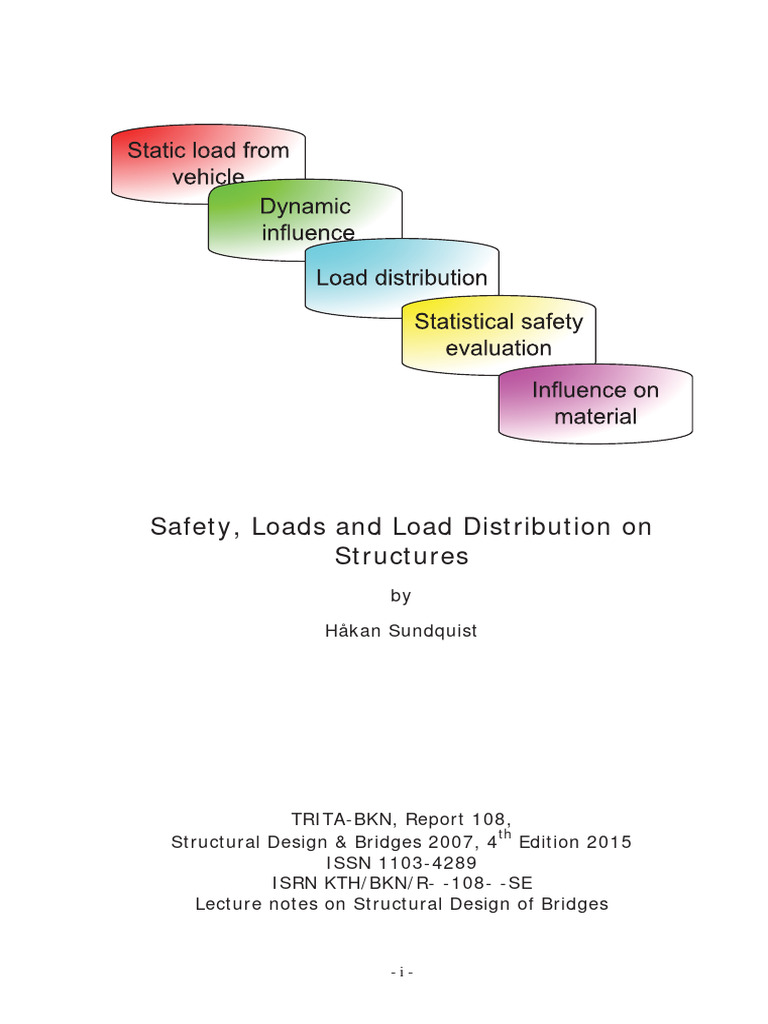 Course Literature - Safety Loads and Load Distribution On Structures ...