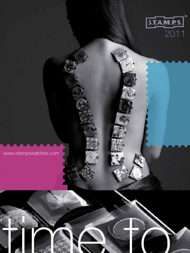 Stamps Watches 2011 Catalogue PDF Bracelet Blue