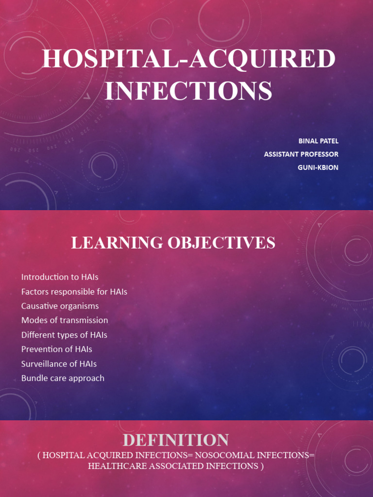 Hospital Acquired Infections | PDF | Hospital Acquired Infection ...