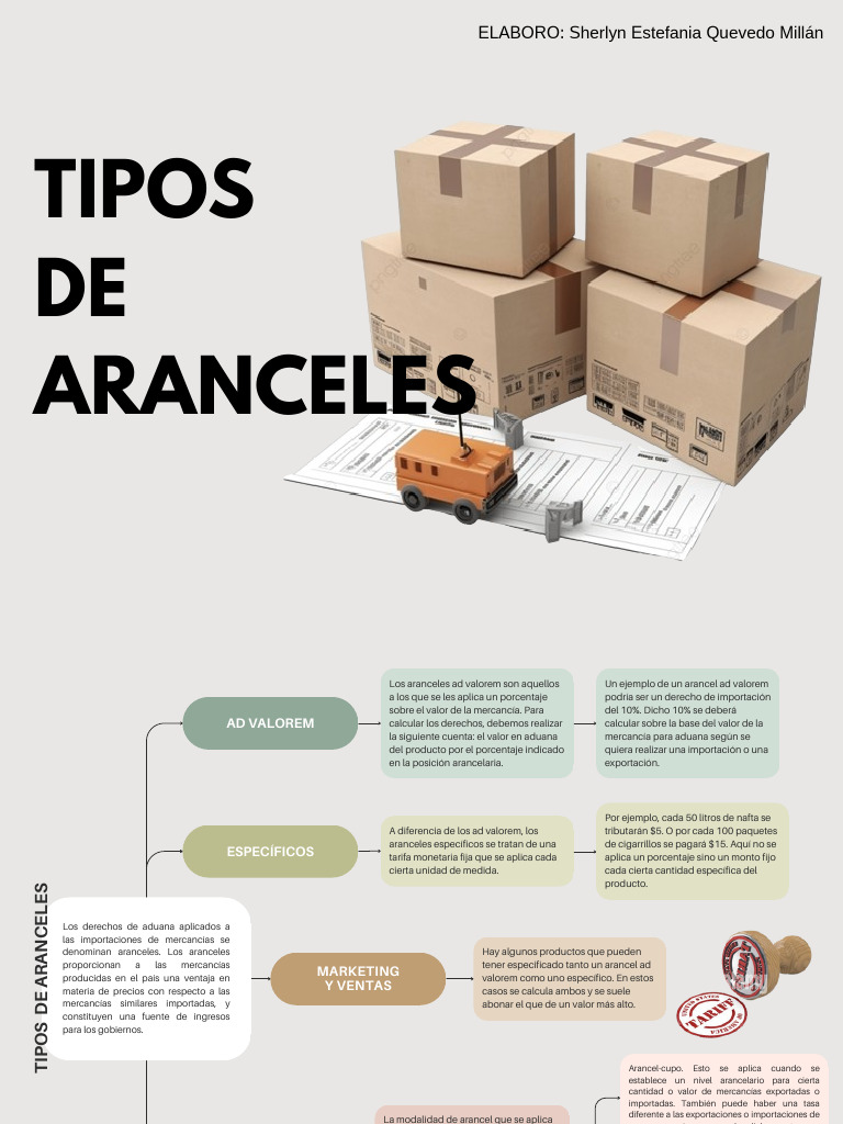 Tipos de Aranceles Seqm | PDF | Arancel | aduana