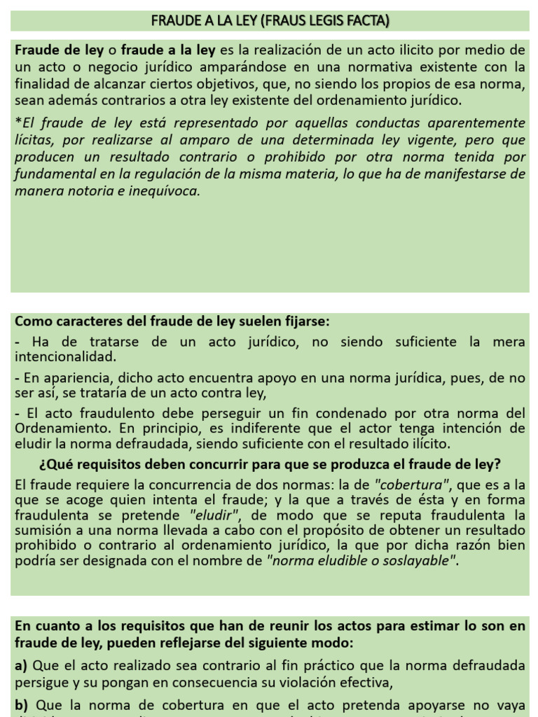 Fraude A La Ley | Descargar gratis PDF | Fraude | Nacionalidad