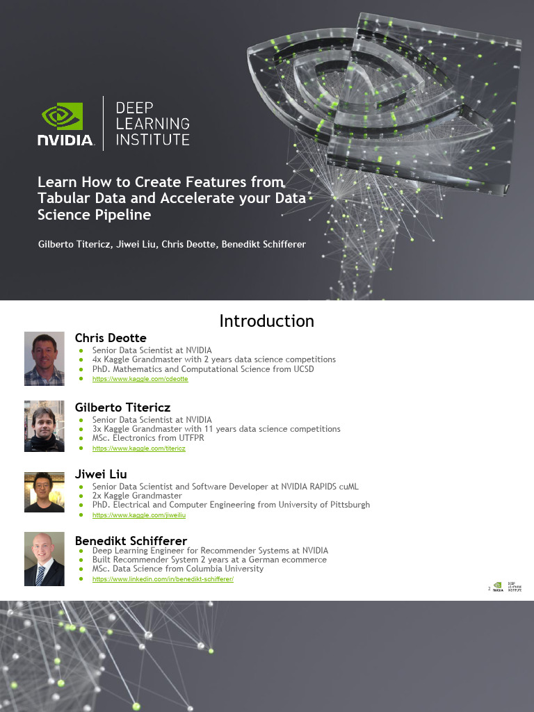 Slide 1 | PDF | Deep Learning | Data Science