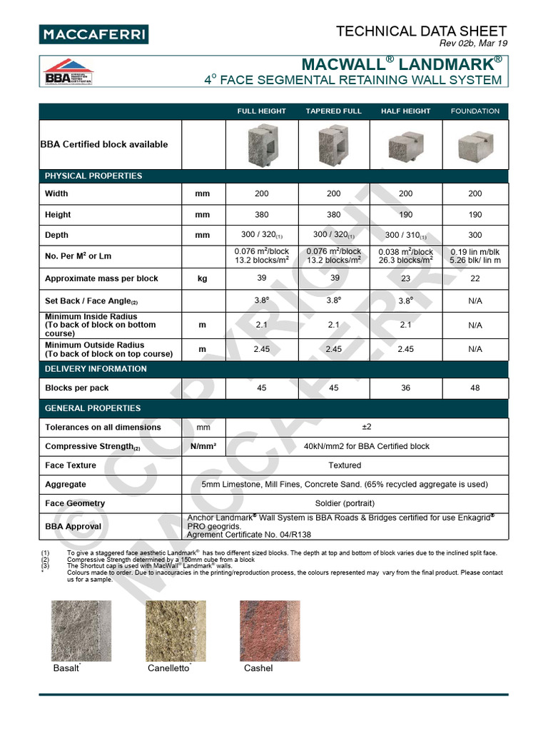 MacWall Landmark | PDF | Concrete | Construction Aggregate