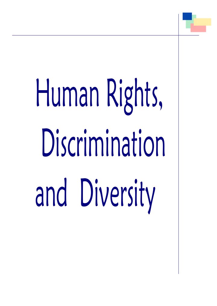 Human Rights.. | PDF
