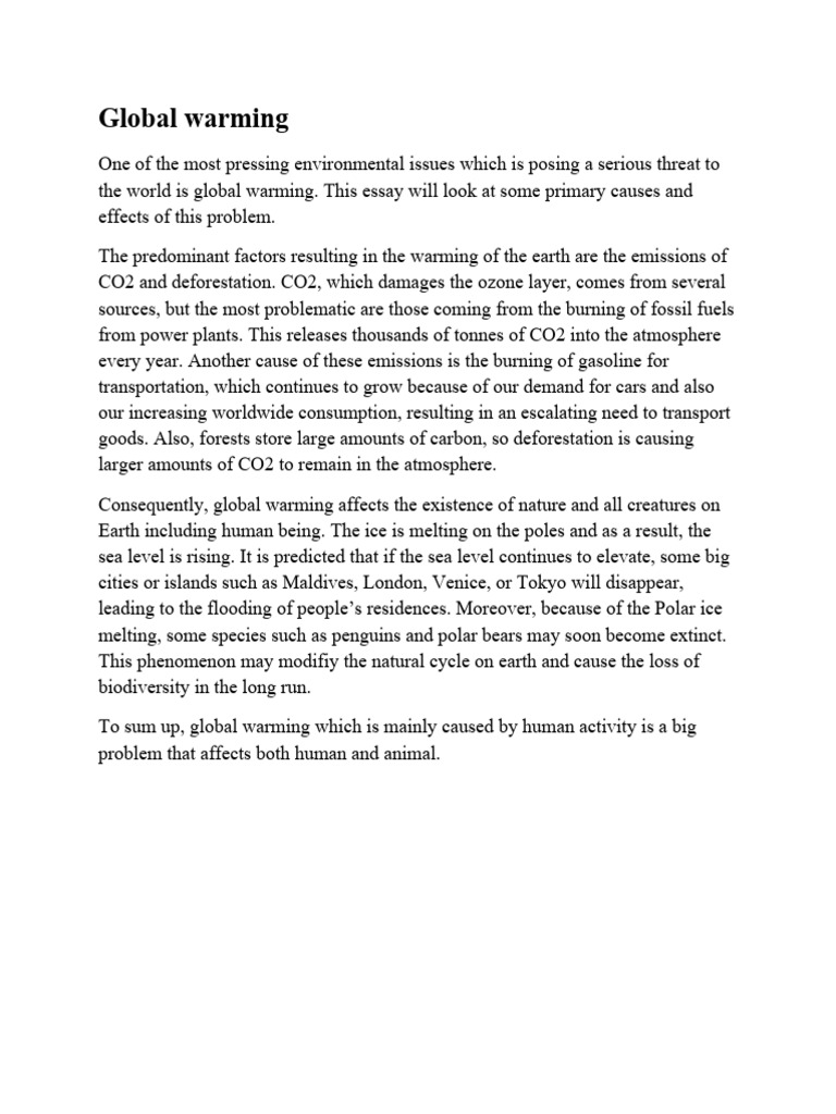 Global Environmental Issues Pdf Notes Ppt