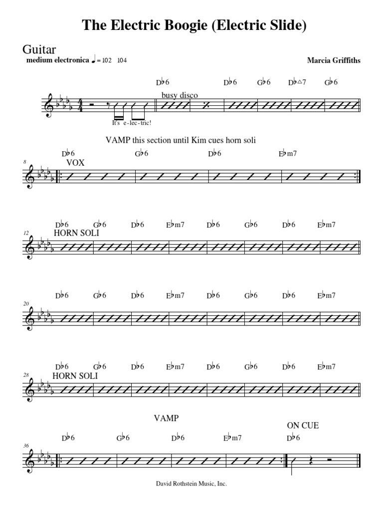 Electric Slide Guitar | PDF