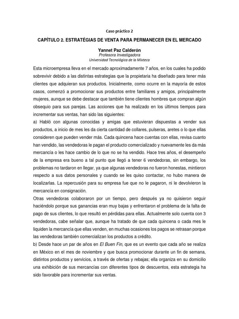 Caso practico 2 descargar gratis pdf business economias