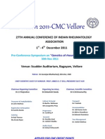 Iracon 2011-CMC Vellore Annual Rheum Conf