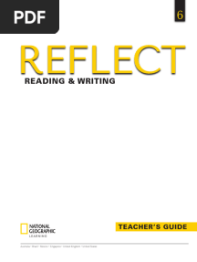 Reflect Reading Writing 6 Teachers Guide
