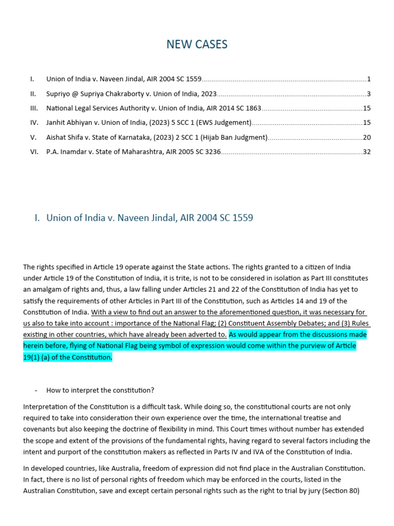 Case Note - Leftover Cases | PDF | Marriage | Discrimination
