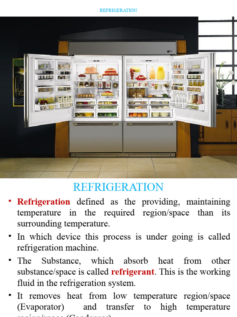 Understanding Refrigeration Systems | PDF | Refrigeration | Liquids