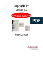 AlphaNET 3.0 User Manual (Pn 97088081)