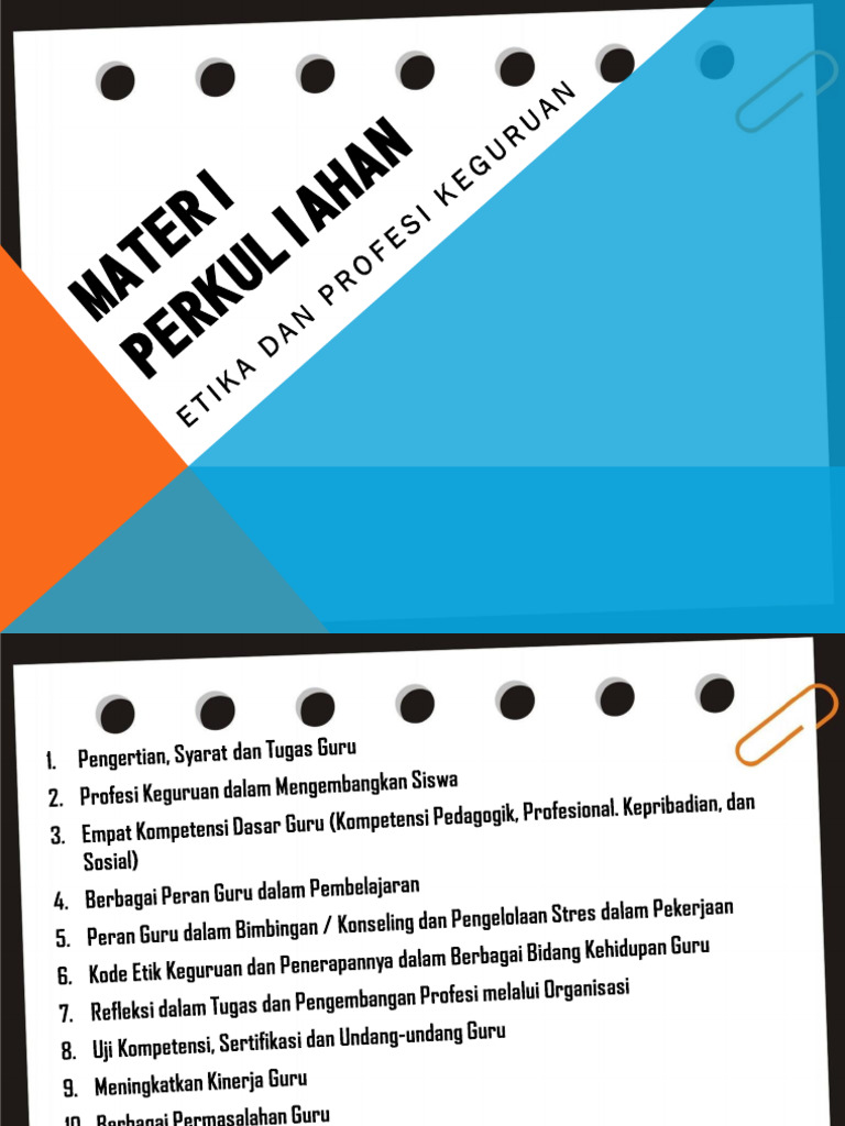 Materi Perkuliahan Epk | PDF | Pengembangan Diri | Sains & Matematika