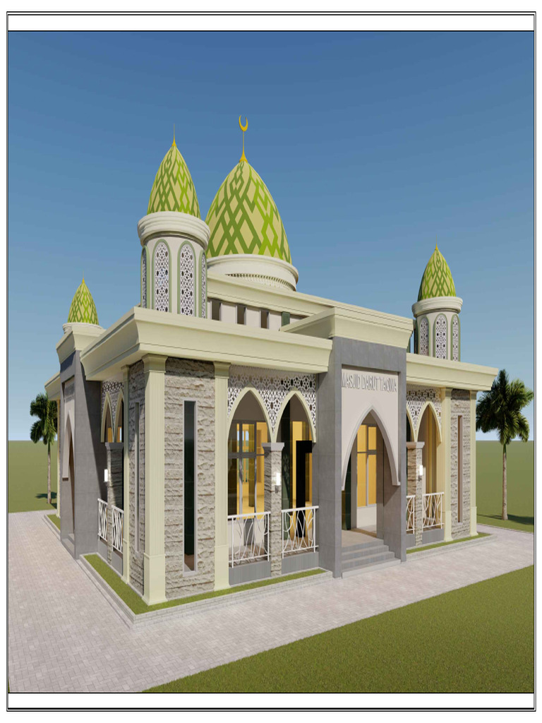 Gambar Masjid Darut Taqwa | PDF