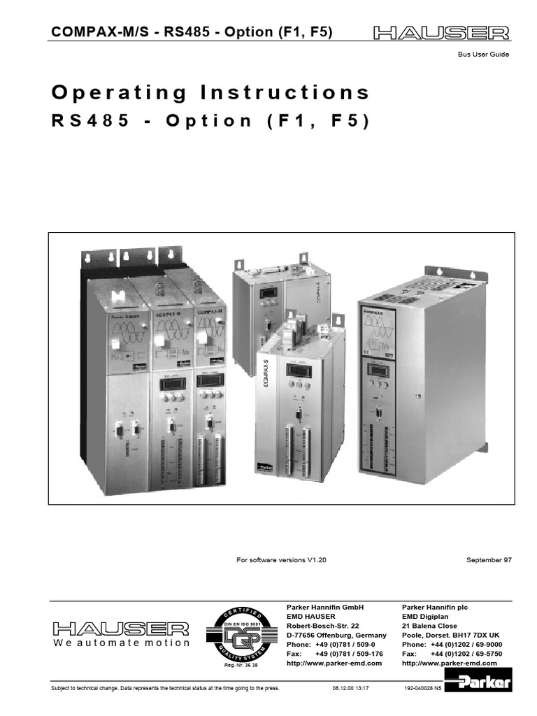 RS485 | Download Free PDF | Computer Networking | Computer Engineering