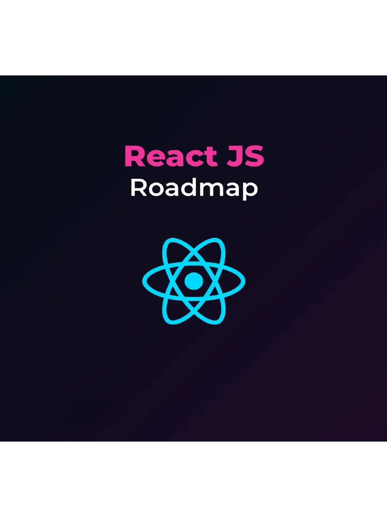 React JS Roadmap ? Save It for Later | PDF