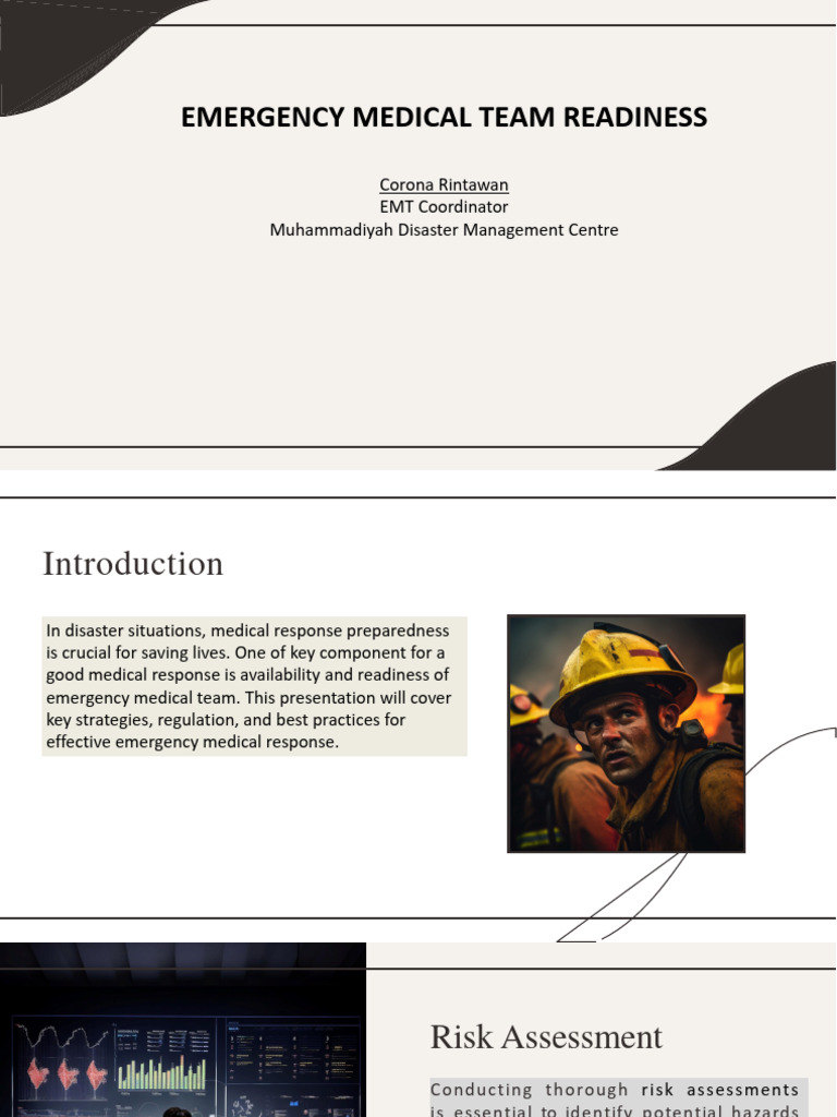 Materi 1 Emergency Medical Response Preparedness and Readiness Dr