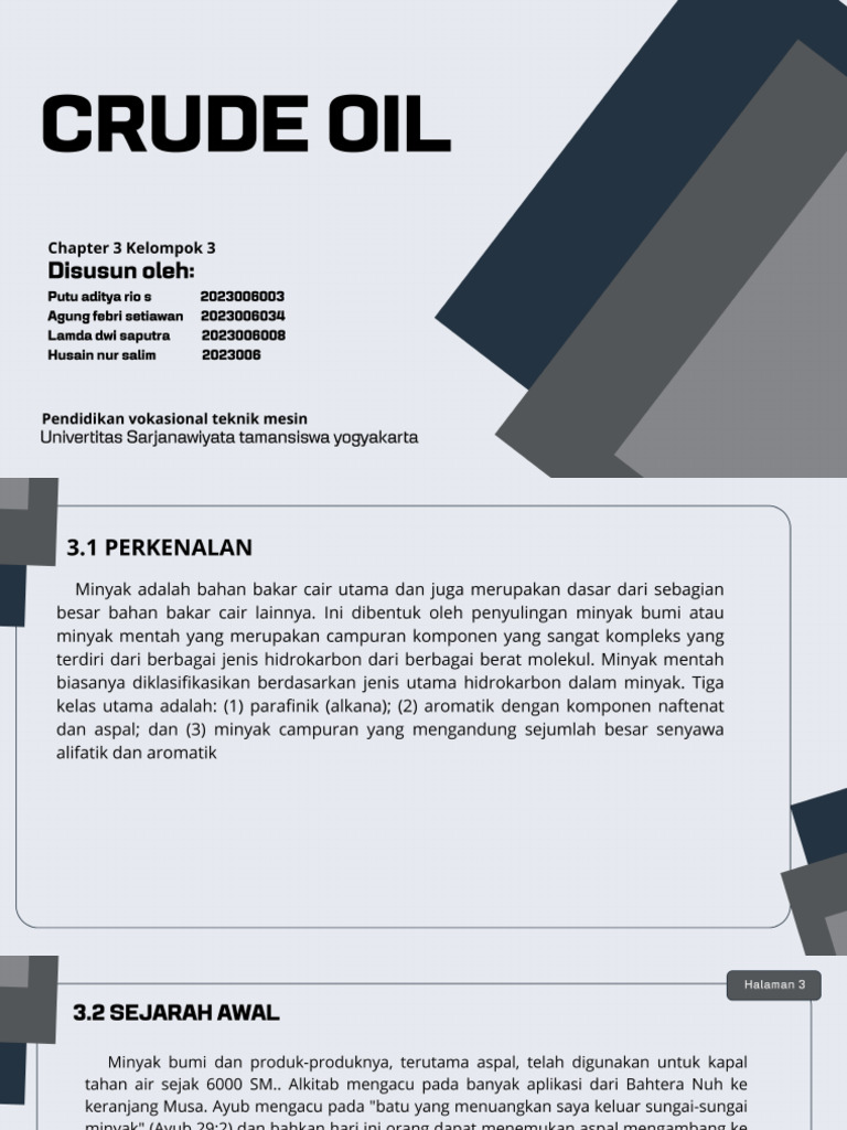 Crude Oil | PDF