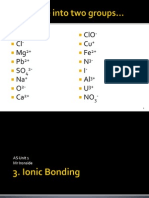 Ionic Bonding