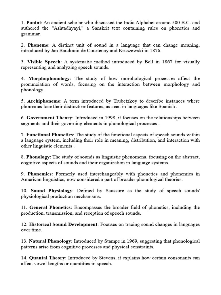 Key Concepts in Phonetics and Phonology | PDF | Phonology | Phonetics