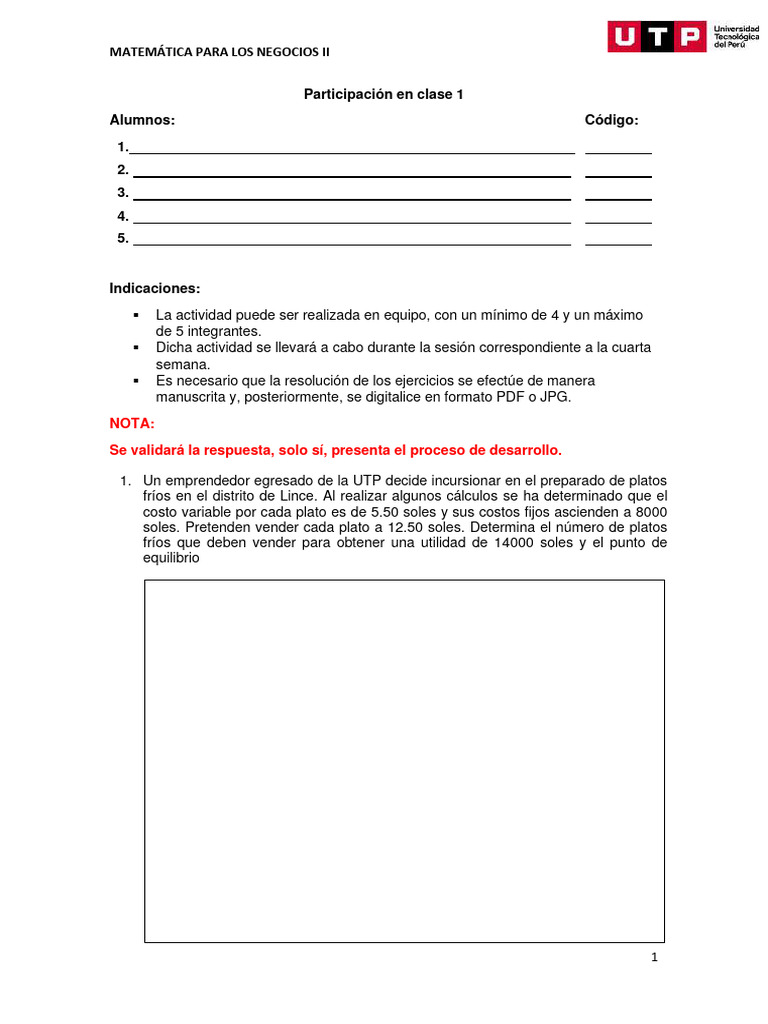 Participaci n en clase 1 6 descargar gratis pdf ciencias