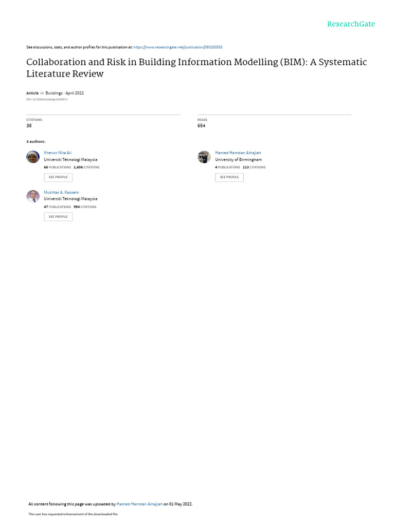 BIM Collaboration and Risk Review | PDF | Building Information Modeling ...