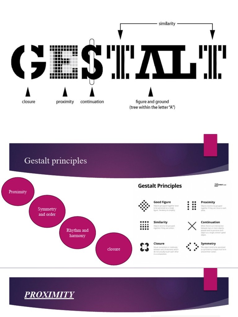 Gestalt Design Principles Guide | PDF | Career & Growth