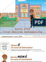 Presentazione corso Abilita' informatiche