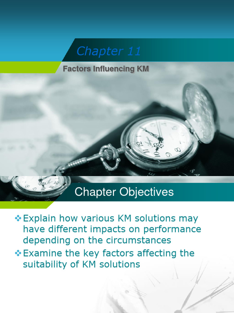 Factors Influencing KM Solutions | PDF | Knowledge | Tacit Knowledge