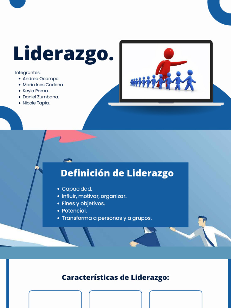 Presentación Liderazgo | PDF | Crecimiento personal y profesional