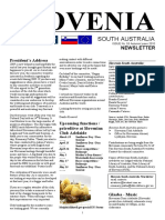 Slovenia SA Newsletter: Autumn - Jesen 2010 No.53
