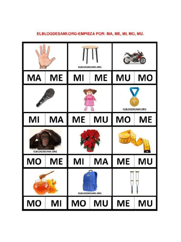 Ma Me Mi Mo Mu | PDF