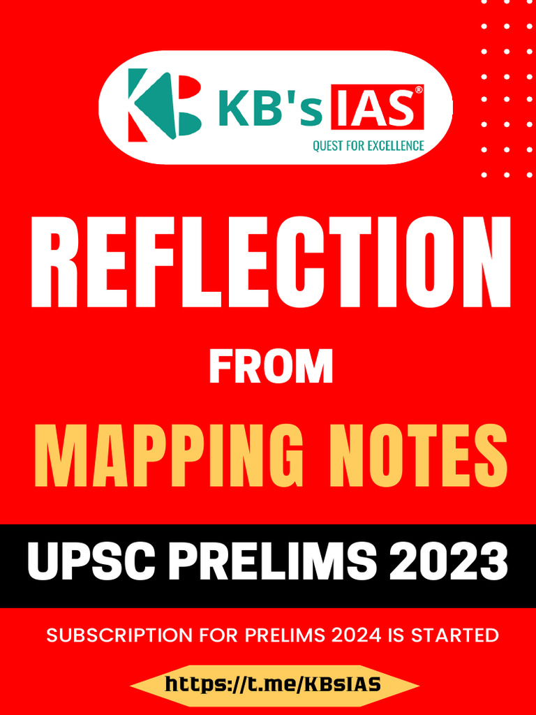 UPSC Prelims 2024 Mapping Notes | PDF | Hydrology | Physical Geography